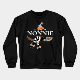 nonnie witch halloween Crewneck Sweatshirt